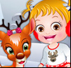 Hazel et le renne de Noël