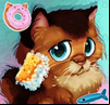 Chaton joueur
